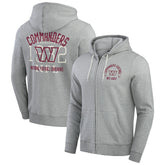 Washington Commanders Darius Rucker Collection Vintage Stripe Full-Zip Hoodie - Heather Gray cheap