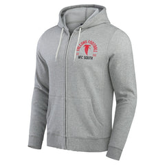 Atlanta Falcons Darius Rucker Collection Vintage Stripe Full-Zip Hoodie - Heather Gray cheap