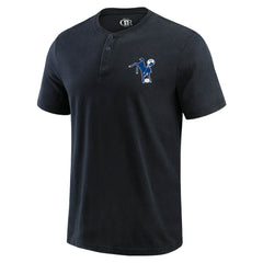 Indianapolis Colts Darius Rucker Collection Washed Henley T-Shirt - Black cheap