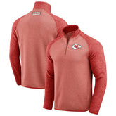 Kansas City Chiefs Darius Rucker Collection Tonal Quarter-Zip Jacket - Red for sale