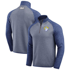 Los Angeles Rams Darius Rucker Collection Tonal Quarter-Zip Jacket - Blue cheap