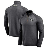 Las Vegas Raiders Darius Rucker Collection Tonal Quarter-Zip Jacket - Black outlet