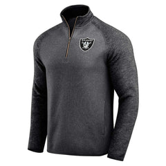 Las Vegas Raiders Darius Rucker Collection Tonal Quarter-Zip Jacket - Black outlet