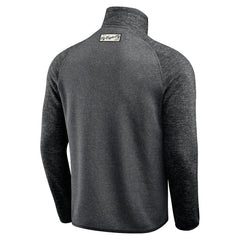 Philadelphia Eagles Darius Rucker Collection Tonal Quarter-Zip Jacket - Black on sale