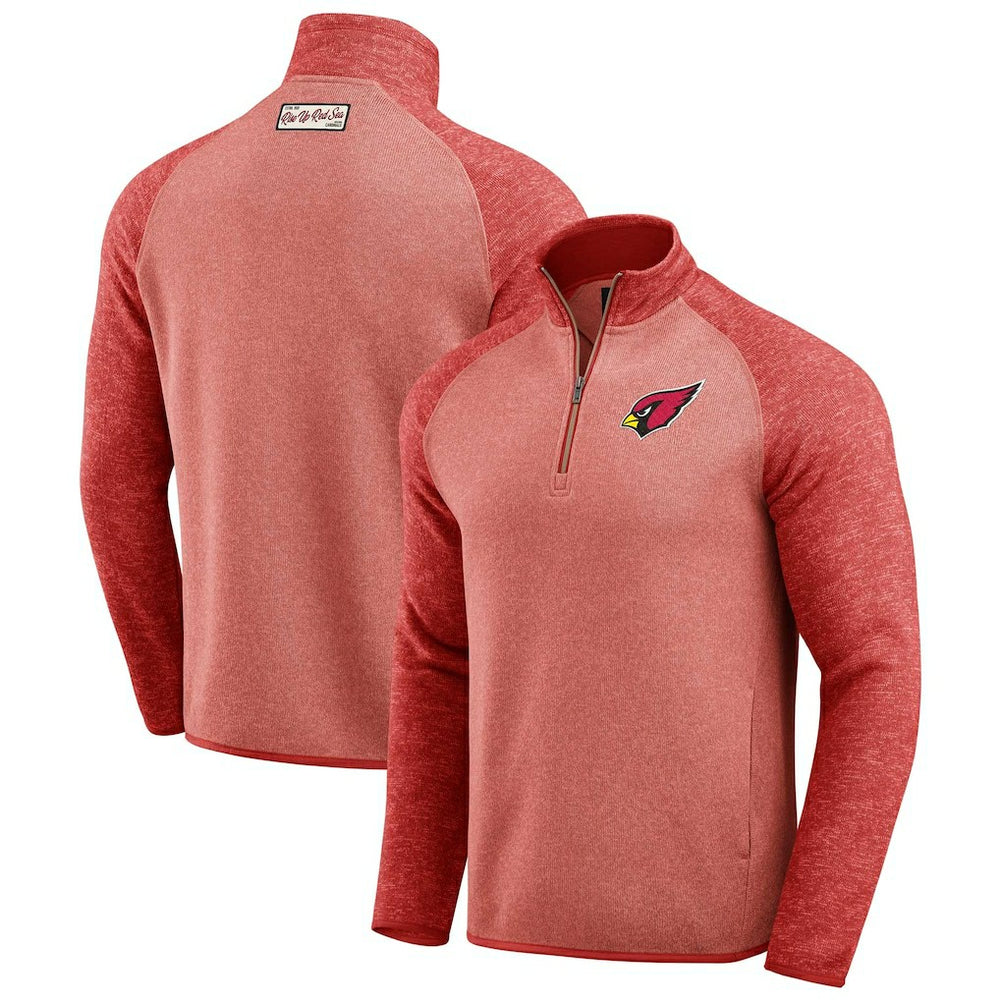 Arizona Cardinals Darius Rucker Collection Tonal Quarter-Zip Jacket - Cardinal discount