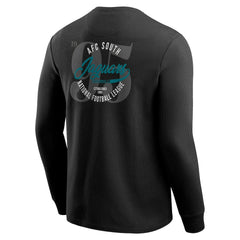 Jacksonville Jaguars Darius Rucker Collection Washed Waffle-Knit Long Sleeve T-Shirt - Black cheap