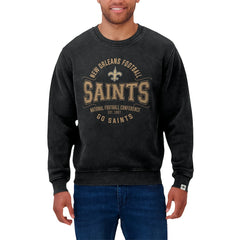 New Orleans Saints Darius Rucker Collection Vintage Pullover Sweatshirt - Black for sale