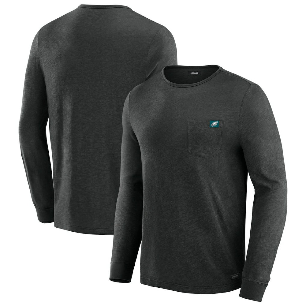 Philadelphia Eagles J. Palmer In-The-Pocket Long Sleeve T-Shirt - Black on sale