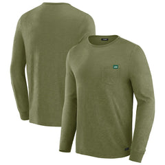New York Jets J. Palmer In-The-Pocket Long Sleeve T-Shirt - Olive online