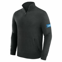 Detroit Lions J. Palmer Franchise Quarter-Zip Sweater - Black for sale