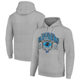Carolina Panthers Starter 80s Retro Pullover Hoodie - Heather Gray cheap