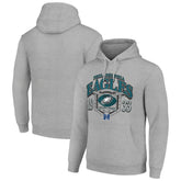 Philadelphia Eagles Starter 80s Retro Pullover Hoodie - Heather Gray sale