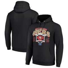 San Francisco 49ers Starter 80s Retro Pullover Hoodie - Black sale