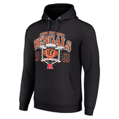 Cincinnati Bengals Starter 80s Retro Pullover Hoodie - Black online
