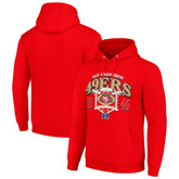 San Francisco 49ers Starter 80s Retro Pullover Hoodie - Scarlet on sale