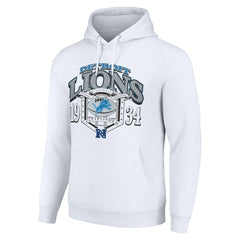 Detroit Lions Starter 80s Retro Pullover Hoodie - White online