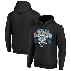 Detroit Lions Starter 80s Retro Pullover Hoodie - Black sale
