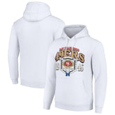 San Francisco 49ers Starter 80s Retro Pullover Hoodie - White outlet