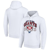 New York Giants Starter 80s Retro Pullover Hoodie - White sale