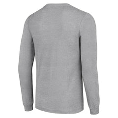 Buffalo Bills Starter Retro Long Sleeve Graphic T-Shirt - Heather Gray cheap
