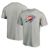Oklahoma City Thunder Primary Logo T-Shirt - Heather Gray discount