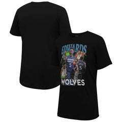 Anthony Edwards Minnesota Timberwolves Stadium Essentials Unisex Player Crossroads T-Shirt - Black for sale