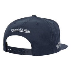New York Yankees Full Frontal Snapback Hat - Navy | Mitchell & Ness