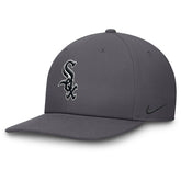 Chicago White Sox Pro Performance Snapback Hat - Gray | Nike