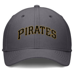 Pittsburgh Pirates Swoosh Performance Flex Hat - Gray | Nike