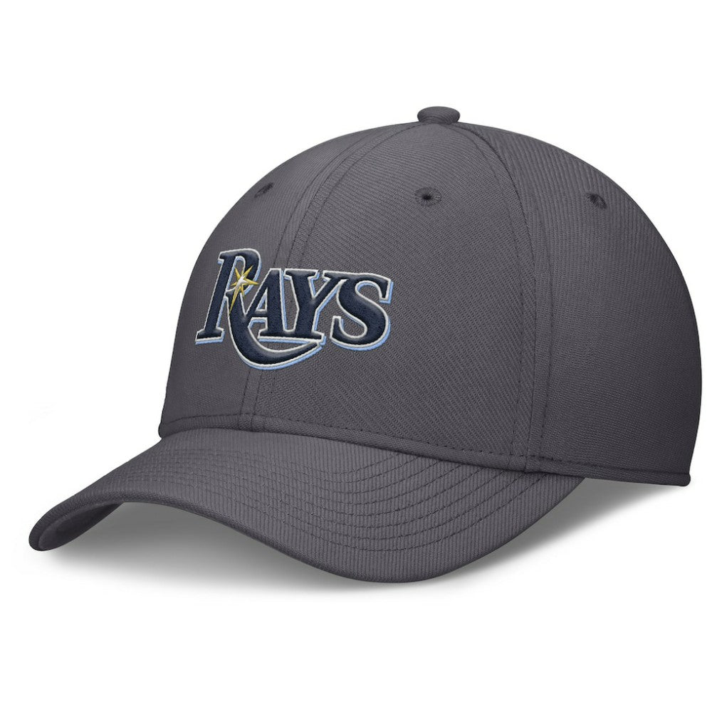 Tampa Bay Rays Swoosh Performance Flex Hat - Gray | Nike