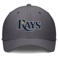 Tampa Bay Rays Swoosh Performance Flex Hat - Gray | Nike