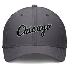 Chicago White Sox Swoosh Performance Flex Hat - Gray | Nike