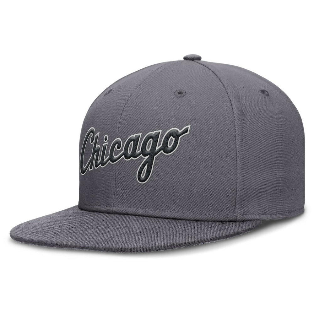 Chicago White Sox Performance True Fitted Hat - Gray | Nike