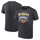 Golden State Warriors Fast Break Finisher T-Shirt sale - Charcoal discount