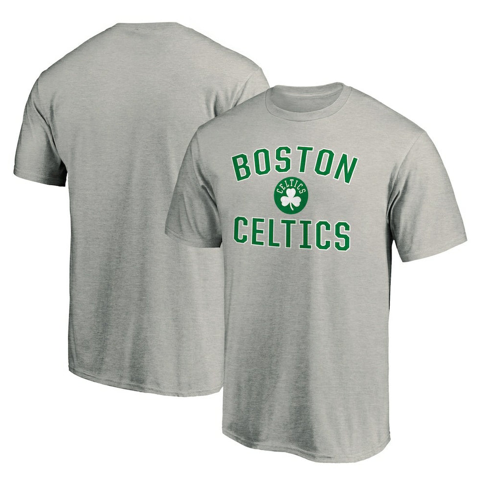 Boston Celtics Victory Arch T-Shirt - Heather Gray on sale