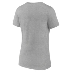 Indiana Pacers Women's Alternate Logo V-Neck T-Shirt - Gray cheap