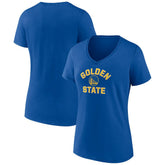 Golden State Warriors Women's Overtime V-Neck T-Shirt sale - Royal shop