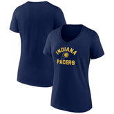 Indiana Pacers Women's Overtime V-Neck T-Shirt - Navy discount