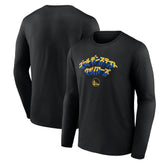 Golden State Warriors Japanese Heritage Long Sleeve T-Shirt sale - Black on sale