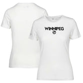 Winnipeg Jets Levelwear Women's Maddox City Capsule T-Shirt White