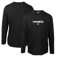 Winnipeg Jets Levelwear Oscar City Capsule Long Sleeve T-Shirt Black