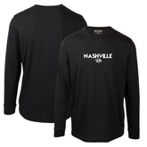 Nashville Predators Levelwear Oscar City Capsule Long Sleeve T-Shirt Black