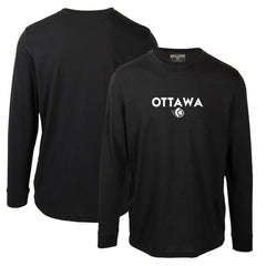 Ottawa Senators Levelwear Oscar City Capsule Long Sleeve T-Shirt Black