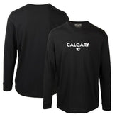 Calgary Flames Levelwear Oscar City Capsule Long Sleeve T-Shirt Black