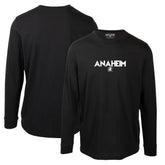 Anaheim Ducks Levelwear Oscar City Capsule Long Sleeve T-Shirt Black