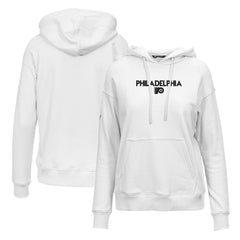 Philadelphia Flyers Levelwear Women's Adorn City Capsule Pullover Hoodie White