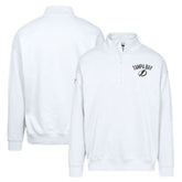 Tampa Bay Lightning Levelwear Murray City Capsule Quarter-Zip Sweatshirt White