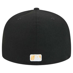 Pittsburgh Pirates Checkered Undervisor 59FIFTY Fitted Hat - Black | New Era