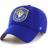 Los Angeles Rams Stoney Clover Lane x '47 Unisex Field Goal Clean Up Adjustable Hat - Royal cheap