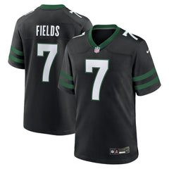 Justin Fields New York Jets Game Jersey - Stealth Black | Nike sale